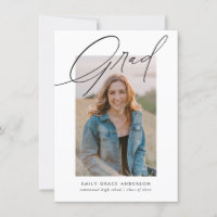 Calligraphie Photo Budget QR Liste de souhaits Gra
