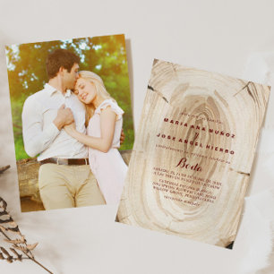 Invitation Calligraphie Russe Mariage espagnol