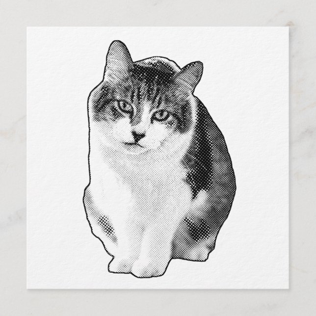 Invitation Calm Dot Invite (Devant)