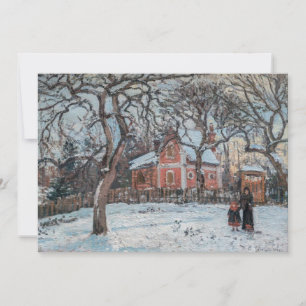 Invitation Camille Pissarro - Châtaigniers à Louveciennes