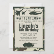 Invitation Militaire D Anniversaire D Armee Zazzle Fr Invitation Militaire D Anniversaire D Armee Zazzle Fr