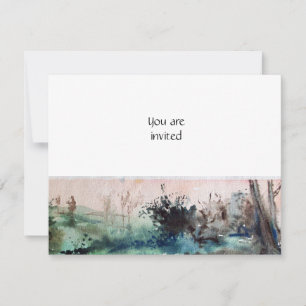 INVITATION CAMPAGNE DE MAREMMA / PAYSAGE TOSCANE