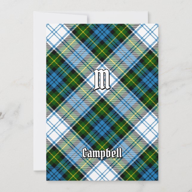 Invitation Campbell Dress Tartan (Devant)