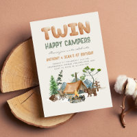 Campeurs Joyeux Jumeaux Modernes Woodland 1ère Inv