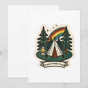 Invitation Camping familial queer – Fierté LGBTQ en plein air