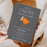 Camping Smore Fun avec une Baby Shower