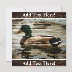 Invitation Canard Colvert