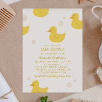 Canard de bain jaune. Baby shower animal jouet mig