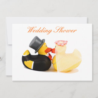 Invitation Canards mariages - Wedding showers