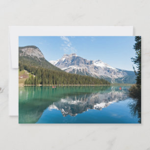Invitation Canot sur le célèbre lac Emerald - Yoho NP, Canada