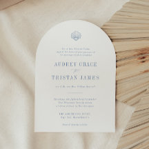 CAPE COD Coastal Seashell Mariage
