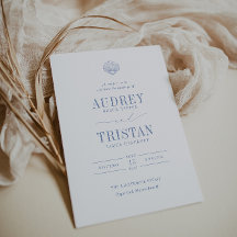 CAPE COD Mariage bleu côtier