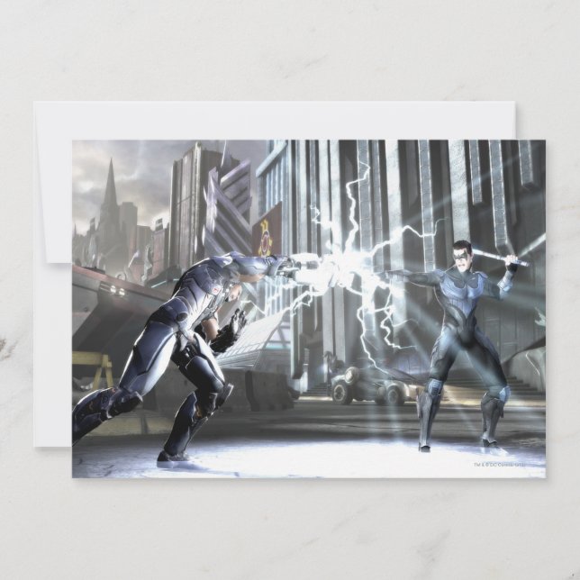 Invitation Capture d'écran : Cyborg vs Nightwing 4 (Devant)