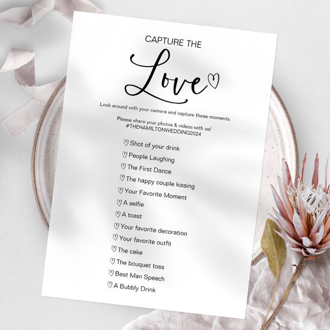 Invitation Capturez l'amour que j'espionne jeu de mariage (Créateur téléchargé)