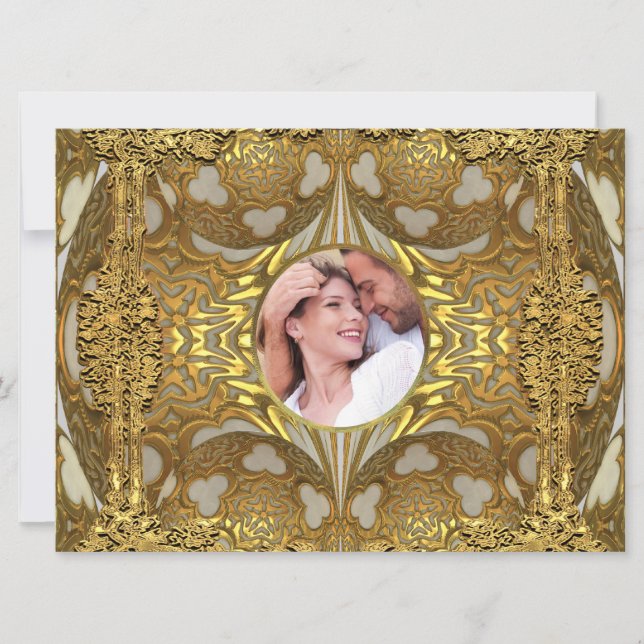 Invitation Cardellastine 6,5 x 8,75" Insérer votre photo (Devant)