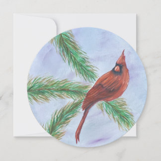 Invitation Cardinal Holiday Card