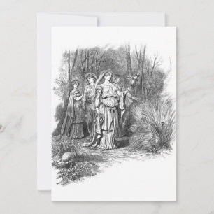 Invitation Carl Emil Doepler - Frigg as Ostara