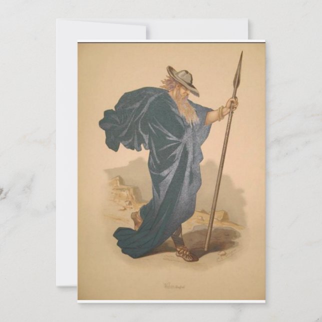 Invitation Carl Emil Doepler - ODIN (Devant)