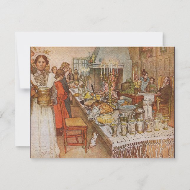 Invitation Carl Larsson (Devant)