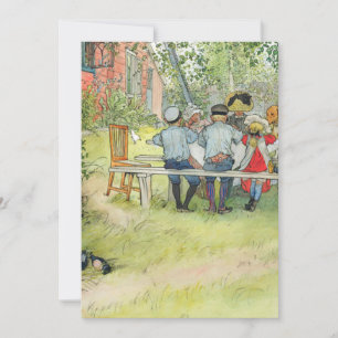Invitation Carl Larsson Breakfast