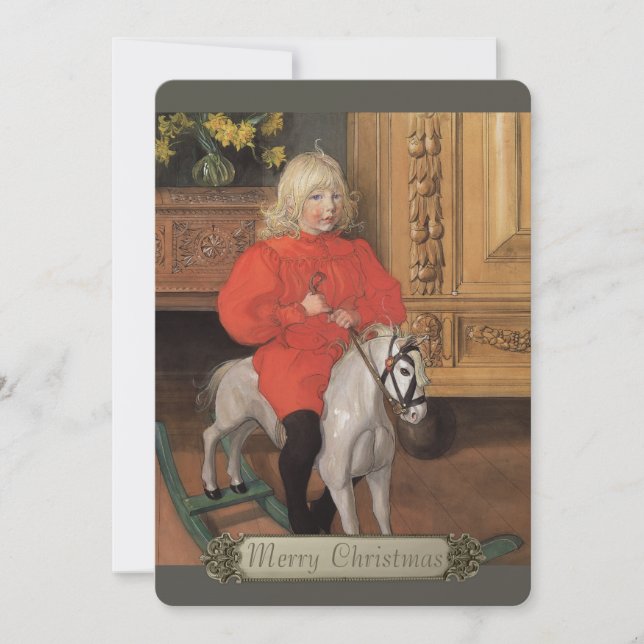 Invitation Carl Larsson Murre CC1064 Christmas Card (Devant)