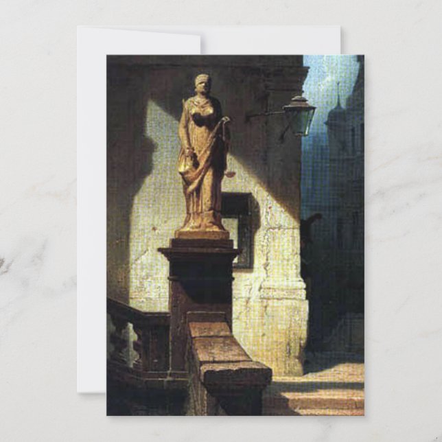 Invitation Carl Spitzweg - Justitia (Devant)