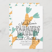 Carottes Légumes du marché fermier d'été