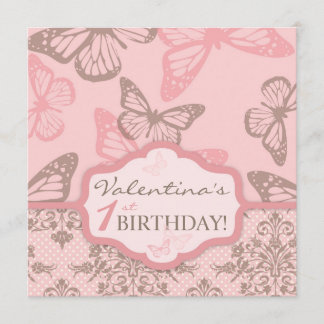 Invitation Carré d'invitation à l'anniversaire de naissance d