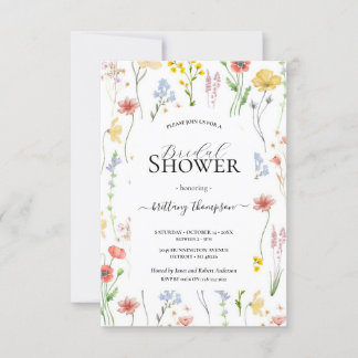 Invitation carré, floral moderne élégant, feuille botanique v