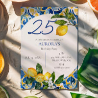 Carrelage méditerranéen Citron 25e Anniversaire