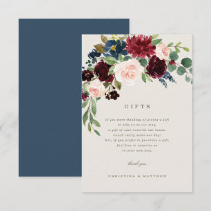 Invitation Carte-cadeau automnale élégante