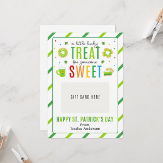 Invitation Carte-cadeau de remerciement pour la fête de la Sa