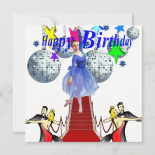 Invitation Carte d'anniversaire