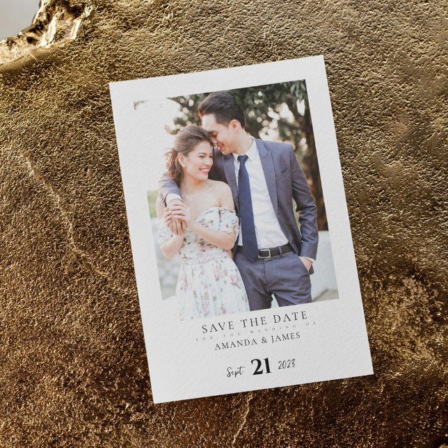 Invitation carte de mariage à sauver I Élégante in (Créateur téléchargé)