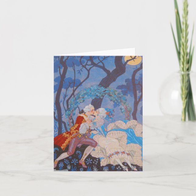 Invitation Carte/invitations de ~ de baiser (Devant)