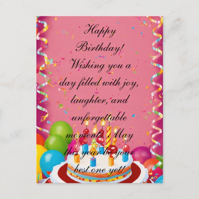 Invitation carte postale (Devant)