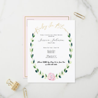 Invitation carte postale