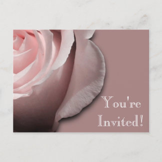 Invitation carte postale