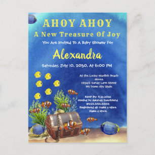 Invitation carte postale