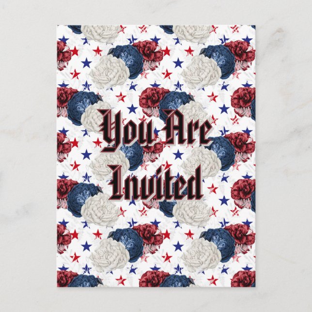 Invitation Carte Postale 250 Ans Nous le Peuple (Devant)