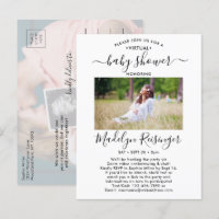 2 Baby shower virtuel photo par Mail Script modern