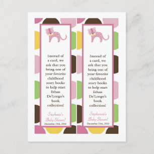 Invitation Carte Postale 2 Marques de livre Jungle Queen Tiger Safari Zoo A