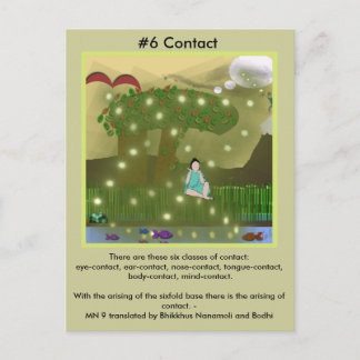 Invitation Carte Postale #6 Utilisation des six sens - de Dépendants se lev