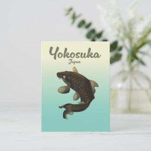 Invitation Carte Postale Affiche de voyage Yokosuka Japon