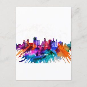 Invitation Carte Postale Albany