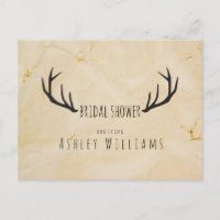 Antlers De Cerfs Rustiques Chaussure Mariale manus