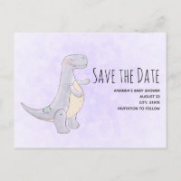 Aquarelle de jouet Dinosaure gris mou Enregistrer