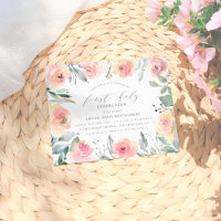 Aquarelle Fleurs & Foliage Première communion sain