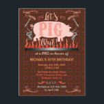 Invitation Carte Postale Barbecue BBQ Funny Cochon été fête d'anniversaire<br><div class="desc">Ces cartes postales pour invitation au barbecue ou au rôti de porc sont parfaites pour toute fête d'été en plein air, comme un anniversaire ou une soirée grill jardin avec des amis. Le dessin montre un cochon rose au-dessus d'un feu avec des saucisses sur les fourchettes et les mots :...</div>