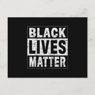 Invitation Carte Postale Black Lives Matter Histoire des Noirs Black Power